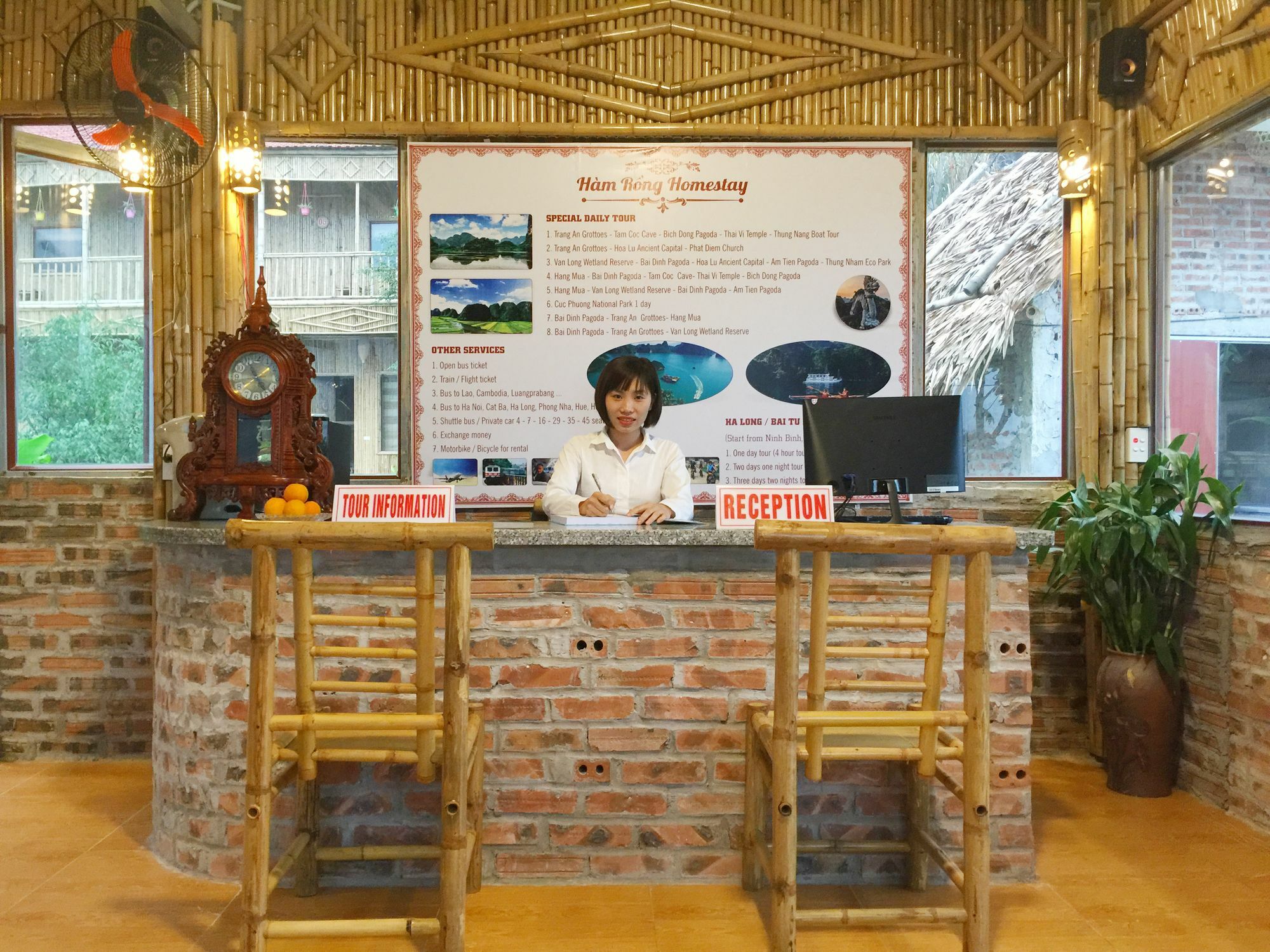 Ham Rong Homestay Ниньбинь Экстерьер фото